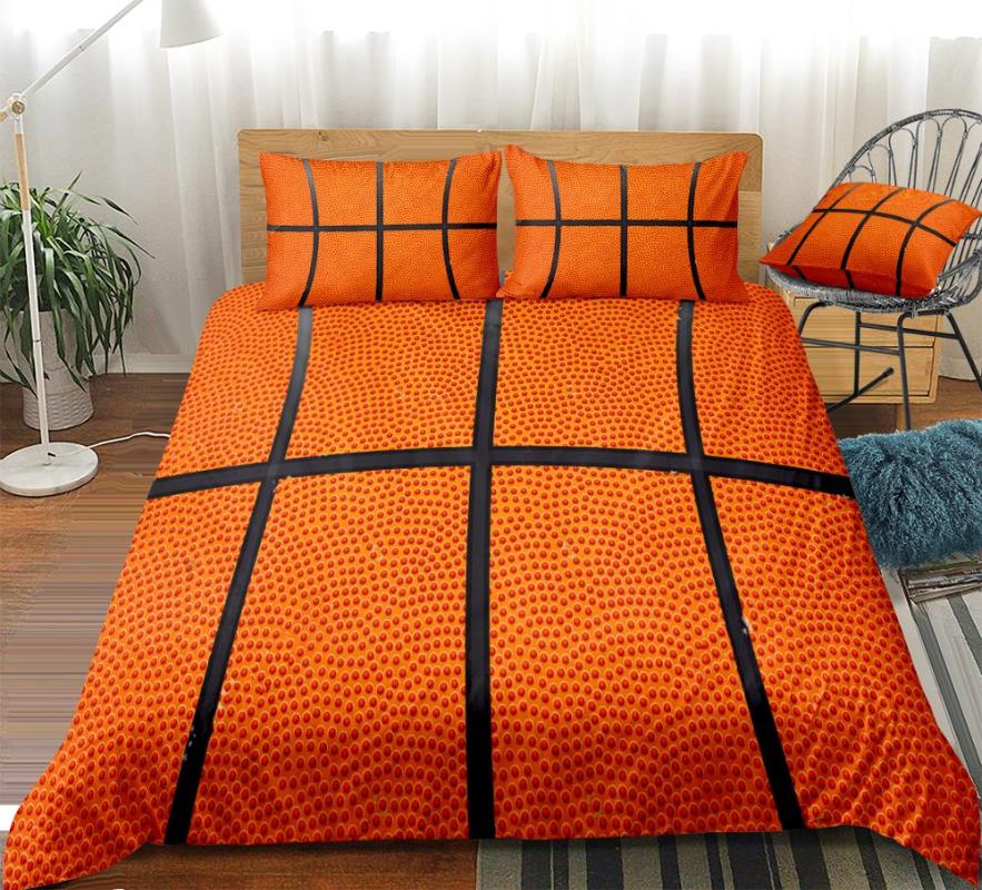 Basketball Bedding Set Teens Boys Duvet Cover Set Sports Bed Linen Basketball Bedspread Orange Home Textiles Microfiber Beds
Basketball Bedding Set Teens Boys Duvet Cover Set Sports Bed Linen Basketball Bedspread Orange Home Textiles Microfiber Beds