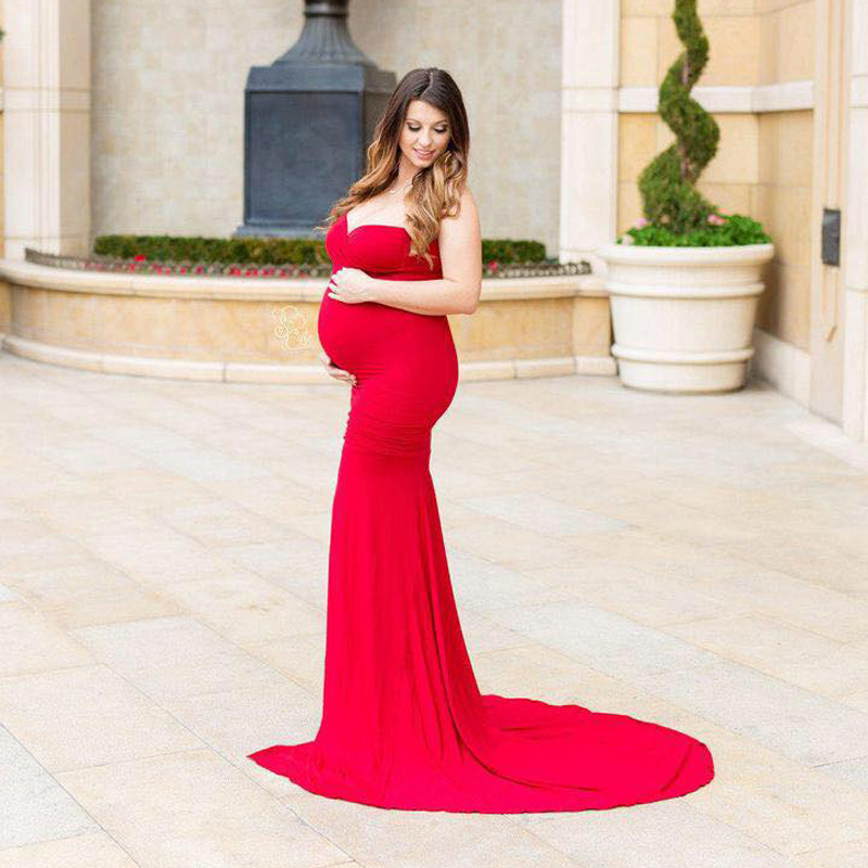 New Long Maternity dress Tube top Photography Props Pregnancy Dress Photography Maternity Dresses For Photo Shoot Pregnant, Sky blue
New Long Maternity dress Tube top Photography Props Pregnancy Dress Photography Maternity Dresses For Photo Shoot Pregnant, Sky blue