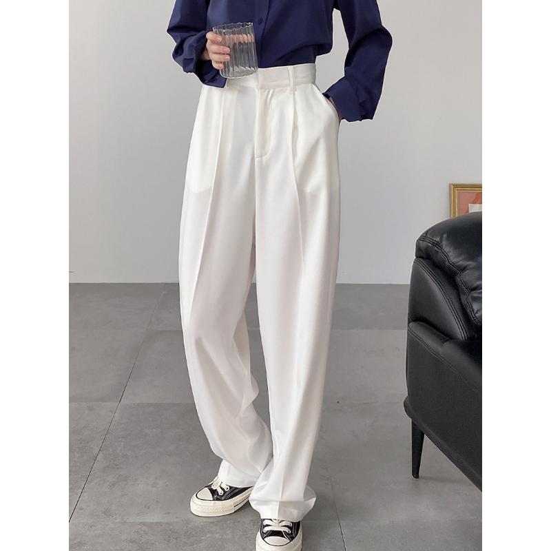 2020 Summer New Fashion Women' Long Pants Simple Casual Loose Office Female Pants Korean High Waist Solid Color Women, Black
2020 Summer New Fashion Women' Long Pants Simple Casual Loose Office Female Pants Korean High Waist Solid Color Women, Black