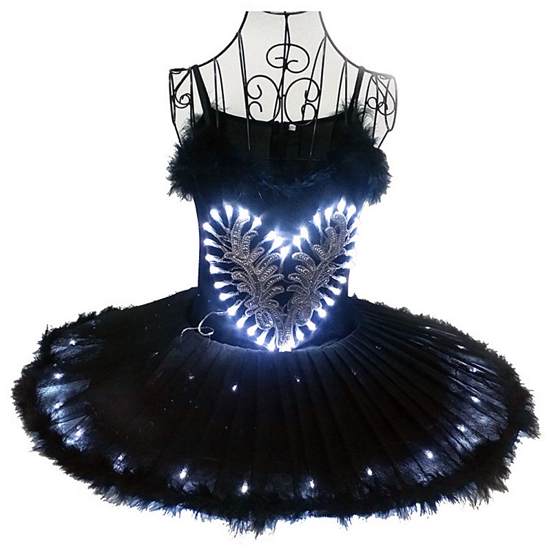 Black Ballet Tutu Skirts Led Light Adult Ballet Costume Ballerina Belly Dance Dress Dance Clothes Child Girls
Black Ballet Tutu Skirts Led Light Adult Ballet Costume Ballerina Belly Dance Dress Dance Clothes Child Girls