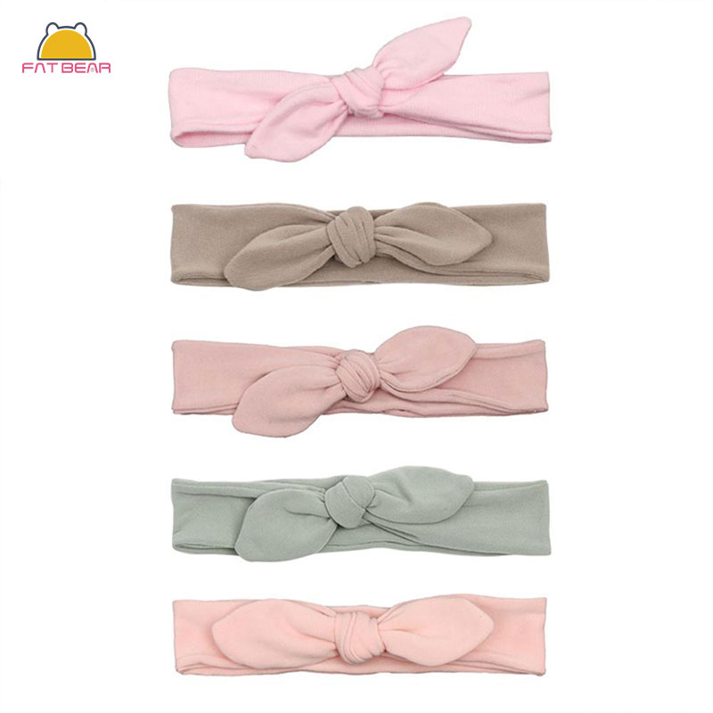 Cotton Ear Baby Headbands For Girls Handmade Solid Elastic Soft Knot Bow Hair Band Headwear Newborn Accessories
Cotton Ear Baby Headbands For Girls Handmade Solid Elastic Soft Knot Bow Hair Band Headwear Newborn Accessories