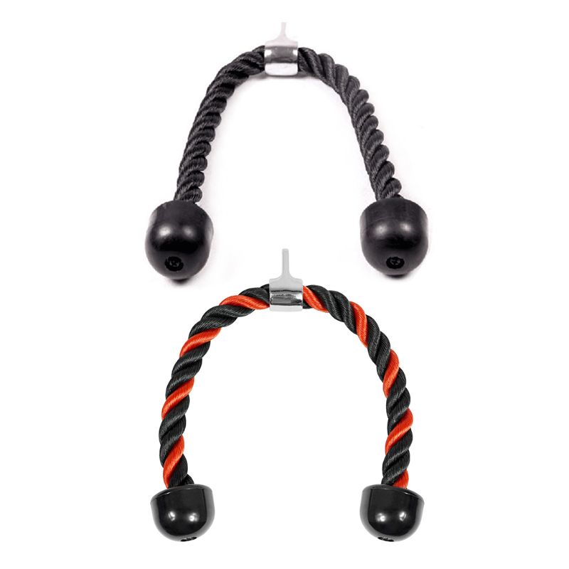 Heavy Duty Tricep Rope Attachment Tricep Rope Nylon Cable Single N58B 
Heavy Duty Tricep Rope Attachment Tricep Rope Nylon Cable Single N58B