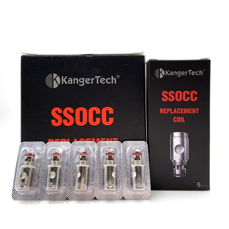 Kanger SSOCC Coils 0.2/0.5/1.2ohm Replacement Coil Head for Kangertech Vape Toptank Subtank Mini Subvod Topbox Subox Nano
Kanger SSOCC Coils 0.2/0.5/1.2ohm Replacement Coil Head for Kangertech Vape Toptank Subtank Mini Subvod Topbox Subox Nano