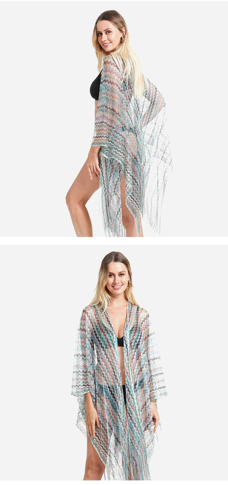 American Ethnic Style Shawl Colorful Slit Beach Towel Fringed Scarf High Quality Cheap Shawls Free Shipping