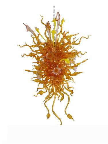 LR097-Art Design Amber Colored Blown Glass Chandelier Pendant Lamps Hotel Decorative LED Hanging Glass Modern Crystal Chandelier
LR097-Art Design Amber Colored Blown Glass Chandelier Pendant Lamps Hotel Decorative LED Hanging Glass Modern Crystal Chandelier