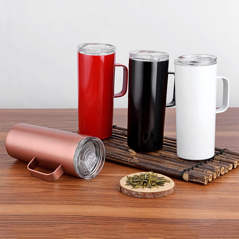 NEW 15oz skinny tumbler with handle 15oz Stainless steel Beer Mug Double wall insulated Cold vacuum Drinking tumblers Coffee mug for office, Mixed colors
NEW 15oz skinny tumbler with handle 15oz Stainless steel Beer Mug Double wall insulated Cold vacuum Drinking tumblers Coffee mug for office, Mixed colors