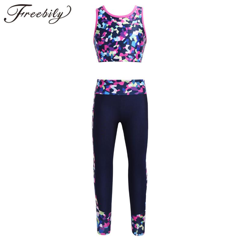 Girls Sportswear Digital Print Sleeveless Mesh Kids Outfit Tanks Crop Top with Leggings Gymnastics Fitness Children Sports Set, Rose red
Girls Sportswear Digital Print Sleeveless Mesh Kids Outfit Tanks Crop Top with Leggings Gymnastics Fitness Children Sports Set, Rose red