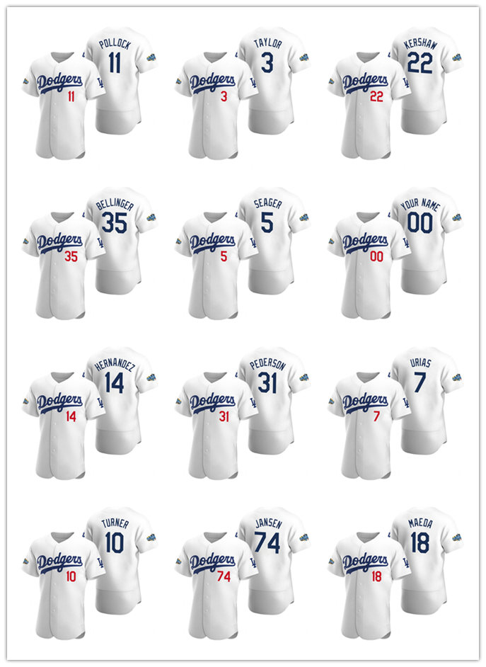 Los Angeles Dodgers MEN 50 Mookie Betts 7 Julio Urias 22 Clayton Kershaw 2020 Home Patch White Authentic baseball Jersey, Black
Los Angeles Dodgers MEN 50 Mookie Betts 7 Julio Urias 22 Clayton Kershaw 2020 Home Patch White Authentic baseball Jersey, Black