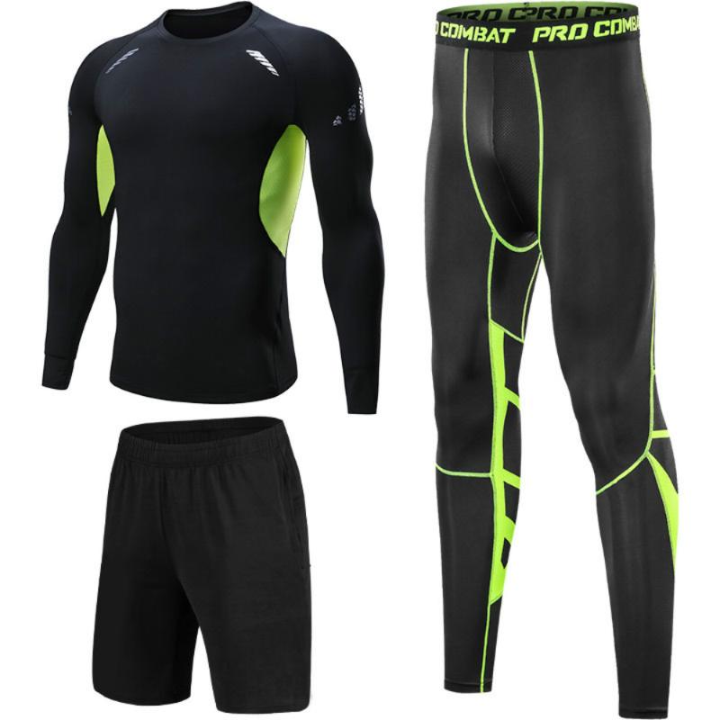 New Fitness Clothing 3-piece Set sport wear Running Sports Top Long-sleeve Breathable Tight Clothing jogging suits for men, Hljdl 3 sets
New Fitness Clothing 3-piece Set sport wear Running Sports Top Long-sleeve Breathable Tight Clothing jogging suits for men, Hljdl 3 sets