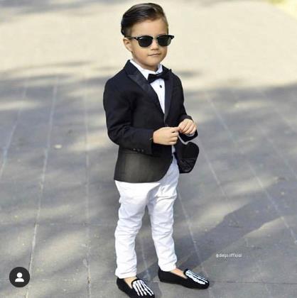 Casual Costume Homme Kid Suit Wedding Ring Boy Slim Fit Tuxedo Prom 2 Pieces Terno Masculino (White Jacket + Black Pants, Beige
Casual Costume Homme Kid Suit Wedding Ring Boy Slim Fit Tuxedo Prom 2 Pieces Terno Masculino (White Jacket + Black Pants, Beige