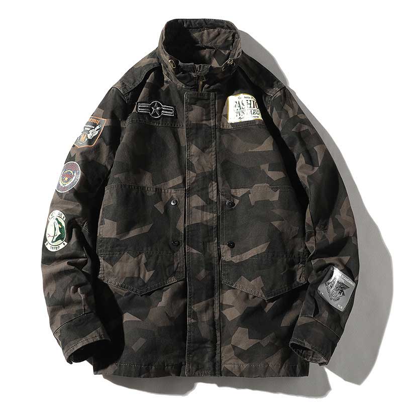 Men Jacket 2020 Hot Sell Popular Print Autumn Casual Camouflage Men Jacket with A Loose Stand-up Collar Jacket Top Quality Oversize -4XL, Green
Men Jacket 2020 Hot Sell Popular Print Autumn Casual Camouflage Men Jacket with A Loose Stand-up Collar Jacket Top Quality Oversize -4XL, Green