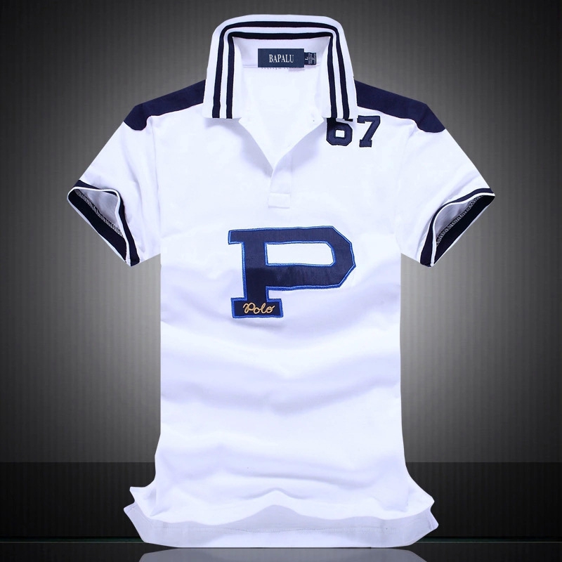 Hot sale luxury embroidery letter designer city polo t-shirts for men fashion breathable slim casual polo t shirt plus size, White
Hot sale luxury embroidery letter designer city polo t-shirts for men fashion breathable slim casual polo t shirt plus size, White