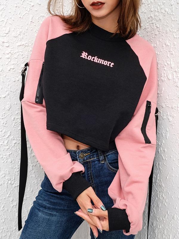 Letter Print Hoddies Contrast Color Patchwork Hoodie Sweatshirt Women Long Sleeve Pullover Autumn Winter Ribbon Short Jumper, Pink
Letter Print Hoddies Contrast Color Patchwork Hoodie Sweatshirt Women Long Sleeve Pullover Autumn Winter Ribbon Short Jumper, Pink