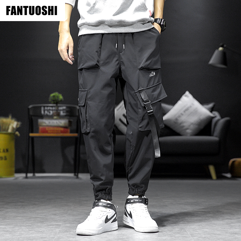 New Casual Letter print Streetwear Gothic Cargo Ribbons Joggers Pencil Pants Men's Hip Hop Sweatpants Men Harem Casual Trousers, Black
New Casual Letter print Streetwear Gothic Cargo Ribbons Joggers Pencil Pants Men's Hip Hop Sweatpants Men Harem Casual Trousers, Black