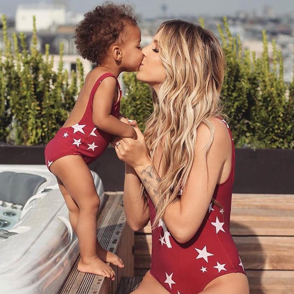 2020 Striped Swimwear One Piece Women Backless Monokini Swimsuit Sport Bodysuit Beach Bathing Suit Swim Red White MX200613