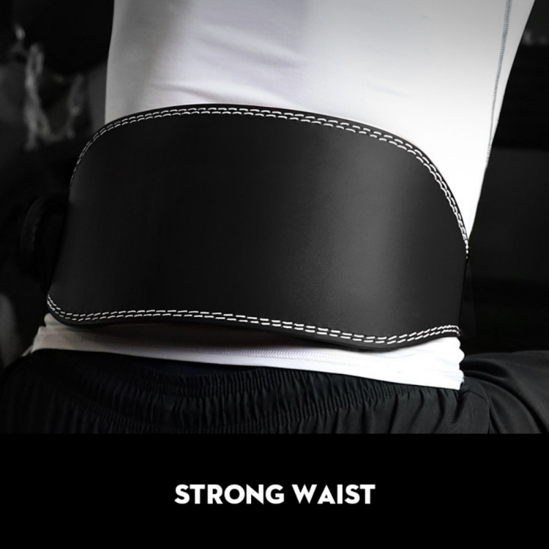 Weightlifting Men Women Belt Gym Fitness Weight Lifting Back Support PU Leather Power Strength Training Belt new