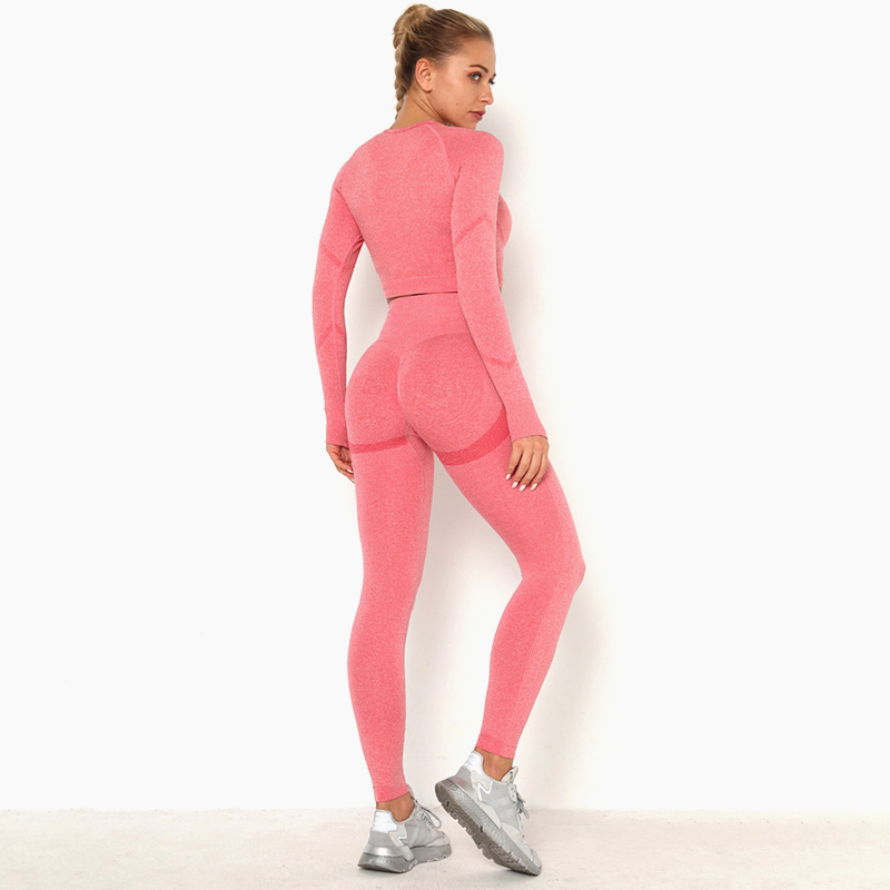 2 Piece Set Women Seamless Fitness Clothing Yoga Suit Female Outdoor Fitness High Waist Hip Nylon Long-sleeved Yoga Suit, Blue
2 Piece Set Women Seamless Fitness Clothing Yoga Suit Female Outdoor Fitness High Waist Hip Nylon Long-sleeved Yoga Suit, Blue