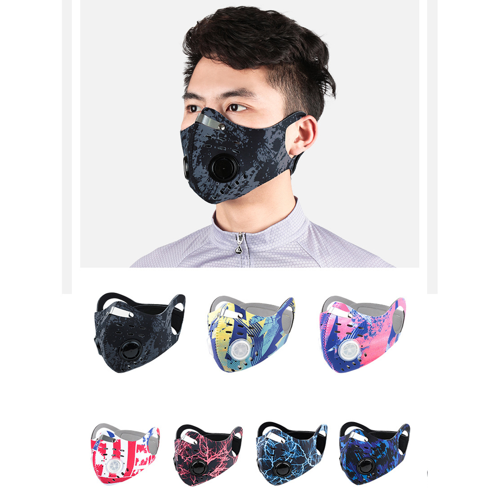 Carbon PM 2.5 Cycling Face Masks Outdoor Windproof Carbon Filter Dust Proof Masks Replaceable Activated Face Mask Filter
Carbon PM 2.5 Cycling Face Masks Outdoor Windproof Carbon Filter Dust Proof Masks Replaceable Activated Face Mask Filter