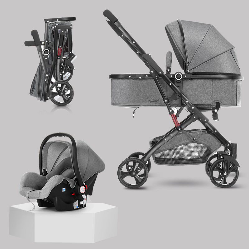 BETSOCCI Baby stroller high landscape 3 in 1 2 in 1 trolley can sit reclining folding absorber baby stroller
BETSOCCI Baby stroller high landscape 3 in 1 2 in 1 trolley can sit reclining folding absorber baby stroller