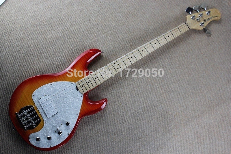 Wholesale Real Photos High Quality Ernie Ball Musicman Sting Ray 4 Strings Active Pickup CS Color Electric Bass Guitar 1111 TAu7#
Wholesale Real Photos High Quality Ernie Ball Musicman Sting Ray 4 Strings Active Pickup CS Color Electric Bass Guitar 1111 TAu7#