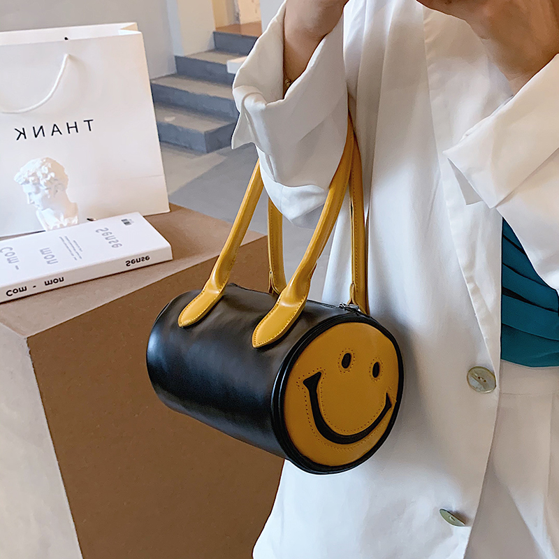 NEW French Design Fashion Underarm Bag Handbag & Elegant Cylinder Bag Shoulder Width 24cm Height 13cm Thickness 13cm, Black
NEW French Design Fashion Underarm Bag Handbag & Elegant Cylinder Bag Shoulder Width 24cm Height 13cm Thickness 13cm, Black