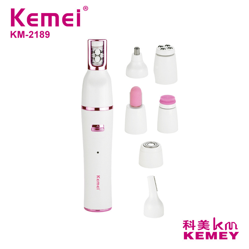 Kemei 7 In1 Wet Dry Women Shaver Female Epilator Shaving Machine Lady Epilator Facial Massager Nail Polish Set Exfoliator
Kemei 7 In1 Wet Dry Women Shaver Female Epilator Shaving Machine Lady Epilator Facial Massager Nail Polish Set Exfoliator