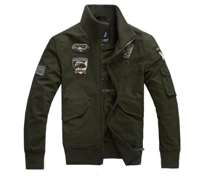 Spring Autumn Men's new lapel Leisure military Jacket Coat long sleeve zipper Outerwear Tops jacket coat parka, Black
Spring Autumn Men's new lapel Leisure military Jacket Coat long sleeve zipper Outerwear Tops jacket coat parka, Black