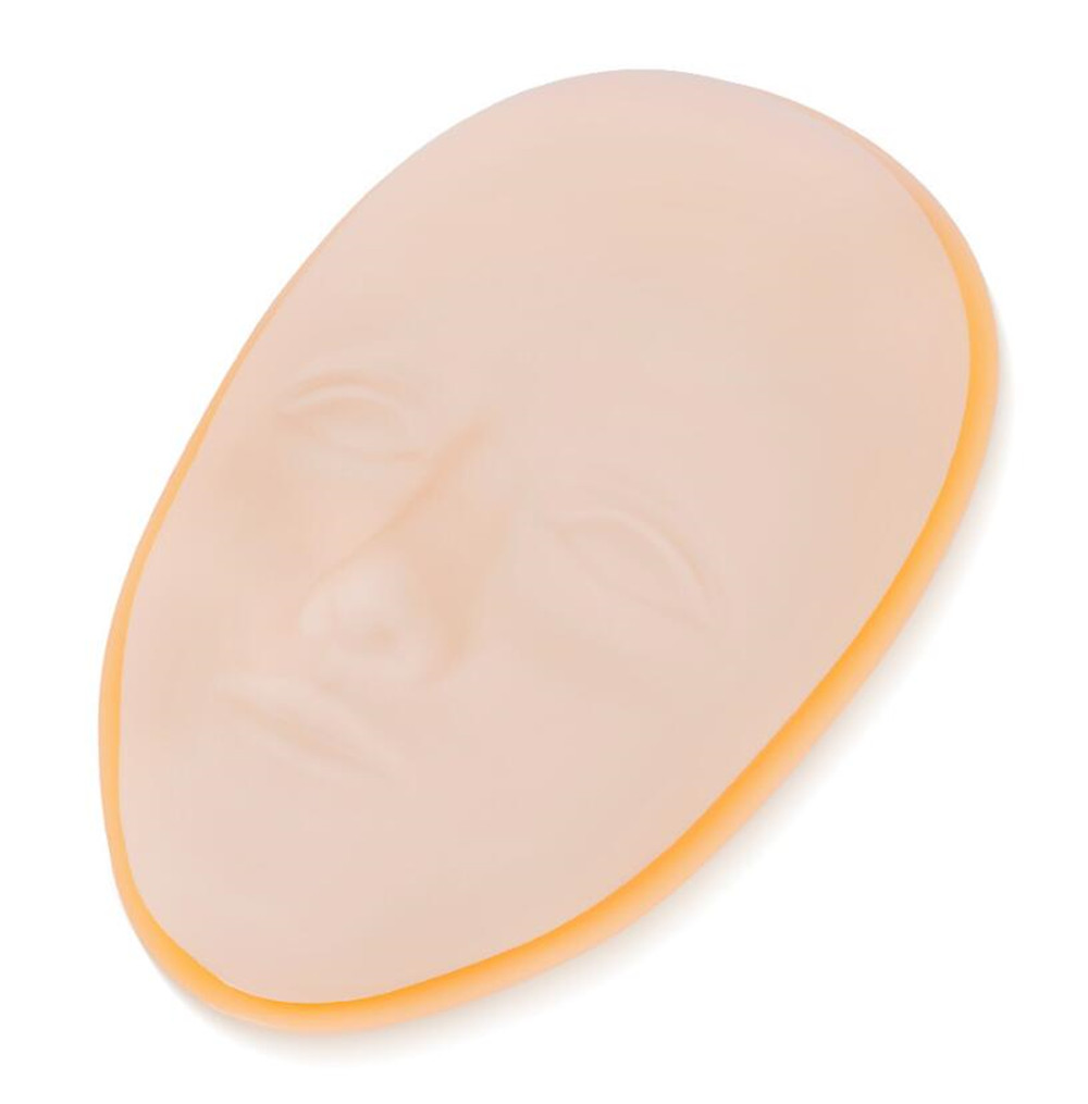 5D Facial Tattoo Training Head Silicone Practice Permanent Makeup Lip Eyebrow Tattoo Skin Mannequin Doll Face Head XB1