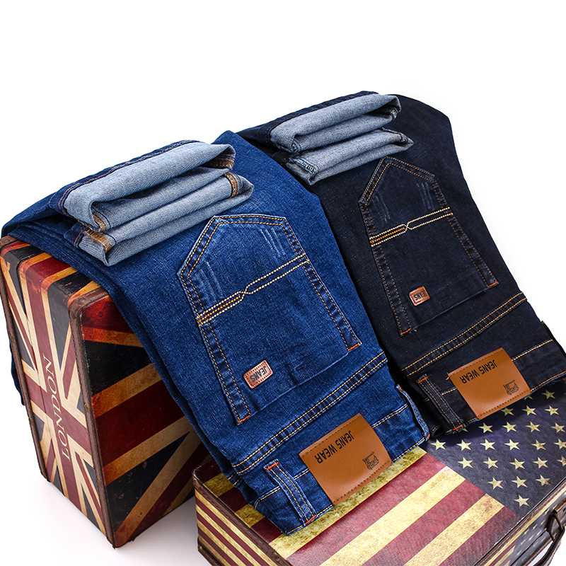 Brand 2020 New Men's Slim Elastic Jeans Fashion Business Classic Style Skinny Jeans Denim Pants Trousers Male, Black
Brand 2020 New Men's Slim Elastic Jeans Fashion Business Classic Style Skinny Jeans Denim Pants Trousers Male, Black