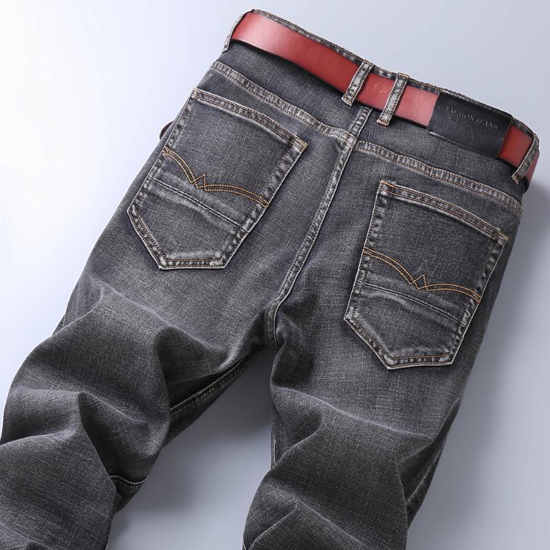 2020 New Autumn Men Regular Fit Dark Gray Jeans Business Casual Classic Style Stretch Cotton Denim Pants Male Brand Clothes, Dark grey
2020 New Autumn Men Regular Fit Dark Gray Jeans Business Casual Classic Style Stretch Cotton Denim Pants Male Brand Clothes, Dark grey