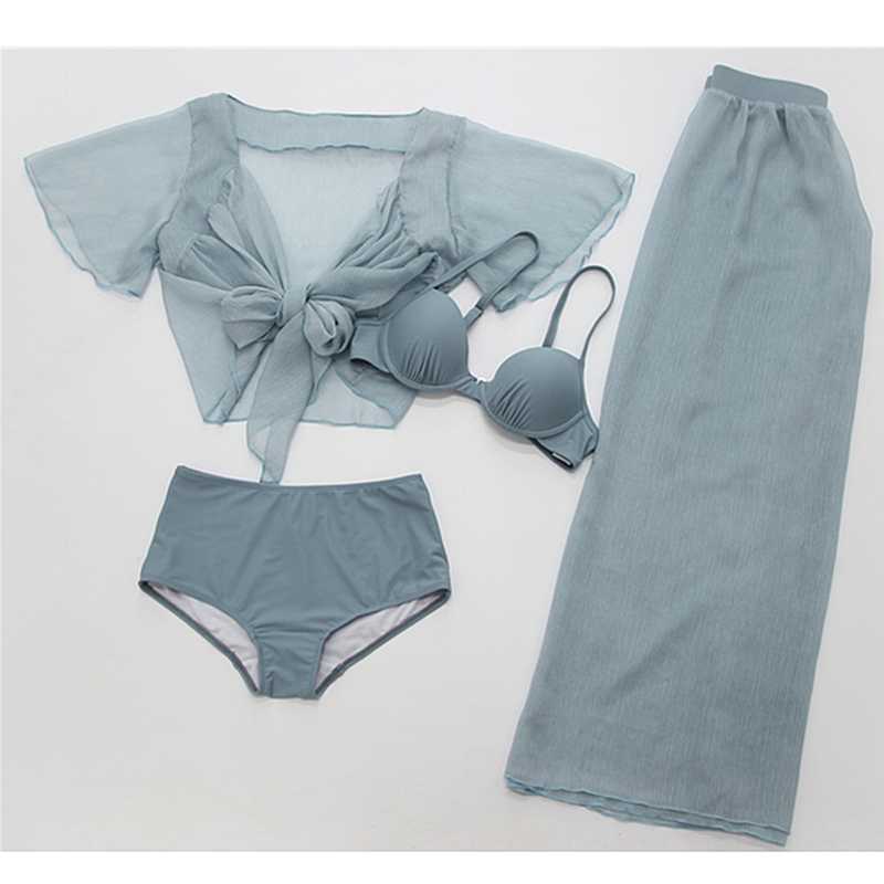 Staerk 4Pcs Women Sexy Bandage Bikini Push-up High Waist Padded Bra Swimsuit Bathing Monokini Swimwear Beachwear -2XL, Gray-blue
Staerk 4Pcs Women Sexy Bandage Bikini Push-up High Waist Padded Bra Swimsuit Bathing Monokini Swimwear Beachwear -2XL, Gray-blue