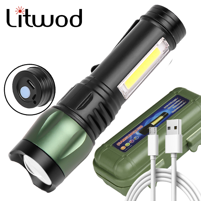 Built in Battery Mini LED XP-G Q5 USB Rechargable Super Bright 3 Modes Torch Waterproof Portable COB Camping Light
Built in Battery Mini LED XP-G Q5 USB Rechargable Super Bright 3 Modes Torch Waterproof Portable COB Camping Light