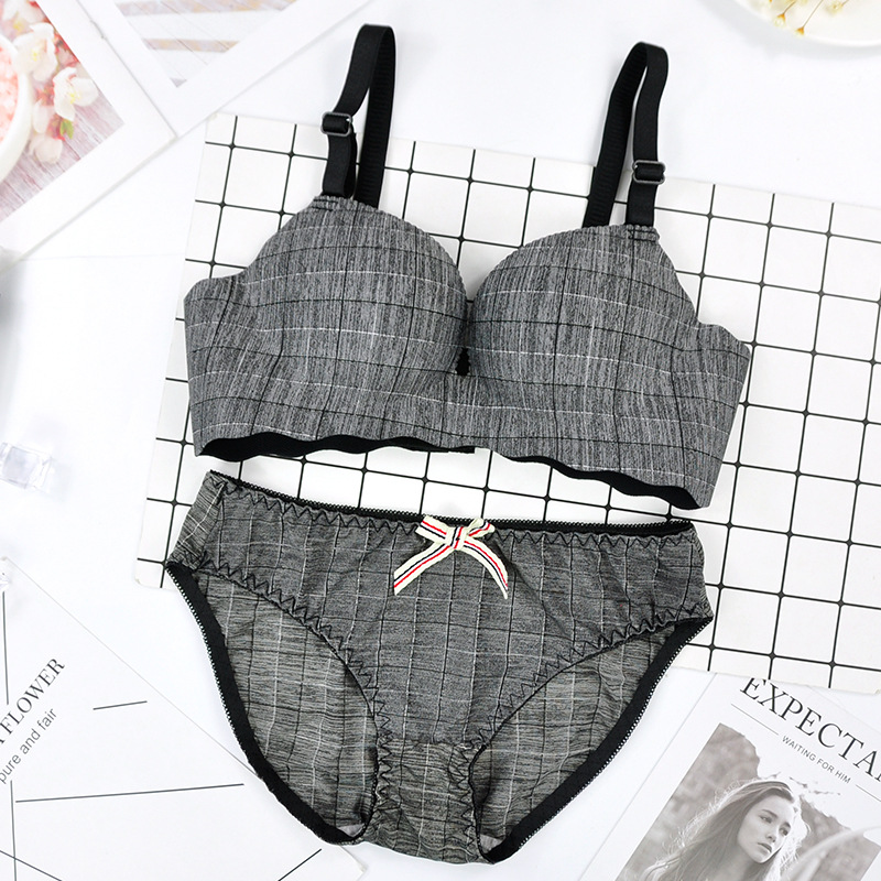Seamless Push Up Bra Briefs Sets Women Fashion Lingerie Suit Girls Bralette Wireless Bra Sets Panties Lady Underwear Intimates, Black
Seamless Push Up Bra Briefs Sets Women Fashion Lingerie Suit Girls Bralette Wireless Bra Sets Panties Lady Underwear Intimates, Black