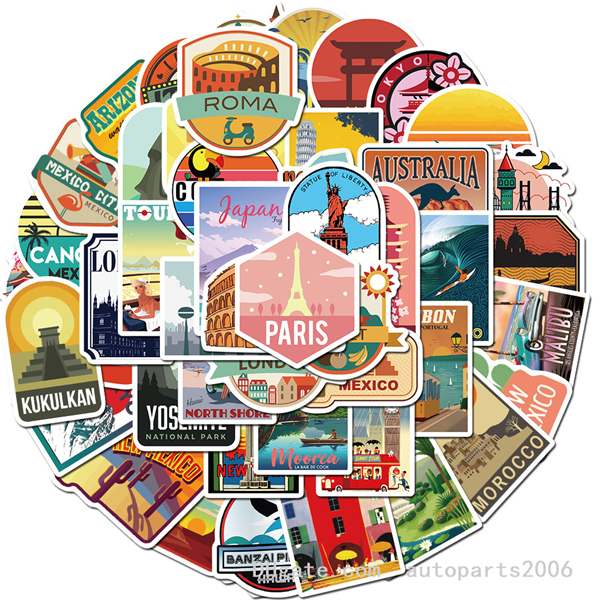 Car stickers-50pcs/Lot City building stickers Travel Outdoor Adventure Doodle Cartoon Mixed Stickers Decals For Guitar Sticker, Multi-color
Car stickers-50pcs/Lot City building stickers Travel Outdoor Adventure Doodle Cartoon Mixed Stickers Decals For Guitar Sticker, Multi-color