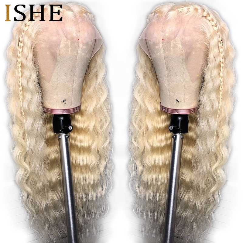 Transparent 613 Blonde Lace Front Wig Curly Human Hair Wig Brazilian Long Lace Front Human Hair Wig Pre Plucked Deep Wave Remy
Transparent 613 Blonde Lace Front Wig Curly Human Hair Wig Brazilian Long Lace Front Human Hair Wig Pre Plucked Deep Wave Remy