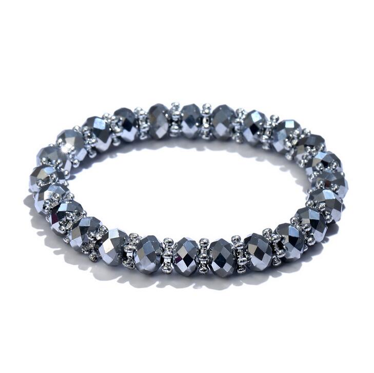 DHL epacket Natural Crystal Beaded Bracelet Factory Outlet Ladies Jewelry Wholesale Popular Hot DJFB33 Beaded Strands jewelry bracelets