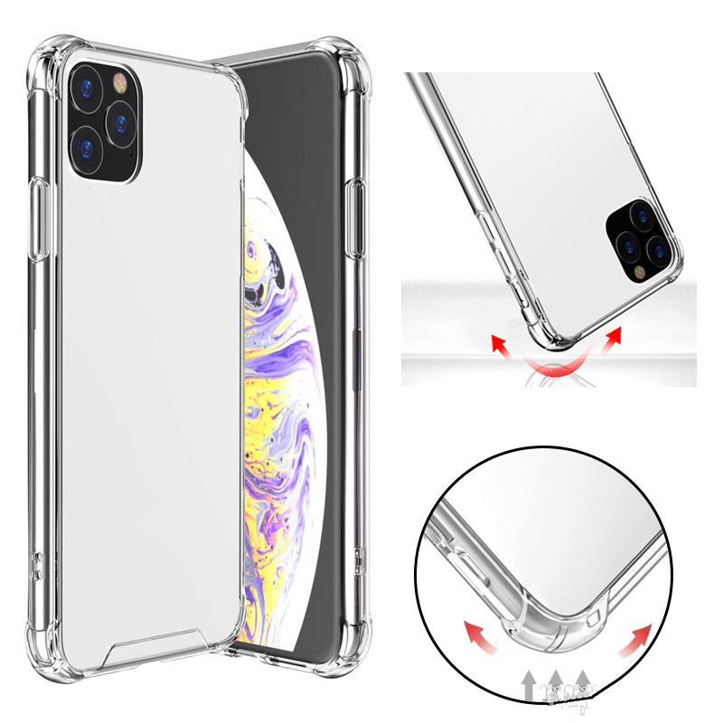 2020 Transparent Shockproof Acrylic Hybrid Armor Hard Back Case Cover for iPhone XS 11 Pro Max XR 8 7 Plus Samsung S10 20 Note10 Packing Box от DHgate WW