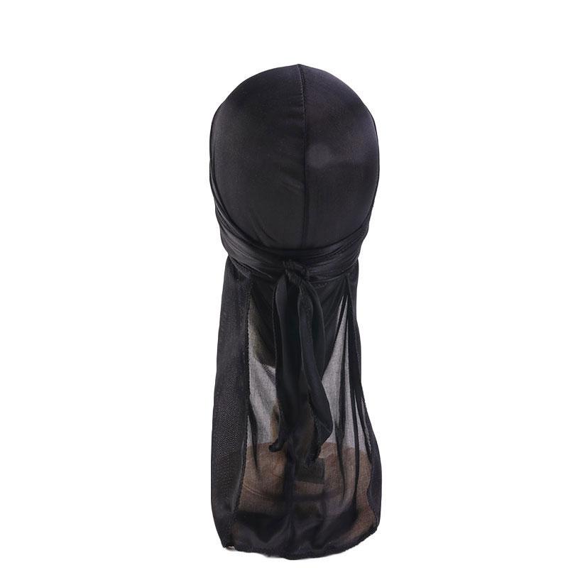 Kids Children Satin Durags Bandanna Turban Wigs 3- 8Y Hats Turban Cap Durag Headwear Headband Hair Accessories