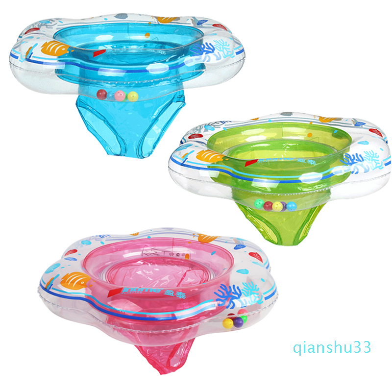 

Wholesale-New Arrival Hot Sale 52*21Cm Baby Pool Float Toy Infant Ring Toddler Inflatable Ring Baby Float Swim Ring Sit in Swimming pool