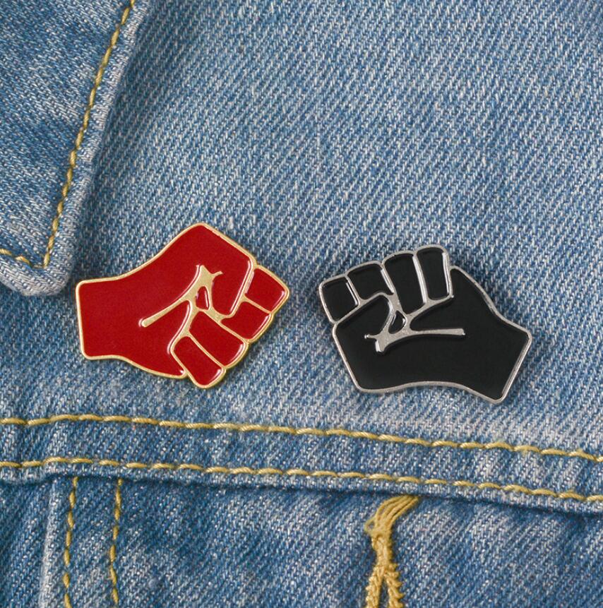 Raised Fist of Solidarity Enamel Pins Red Black Brooch Bag Hat Clothes Lapel brooches Pins Badge Communism Jewelry Gift for Friends
Raised Fist of Solidarity Enamel Pins Red Black Brooch Bag Hat Clothes Lapel brooches Pins Badge Communism Jewelry Gift for Friends