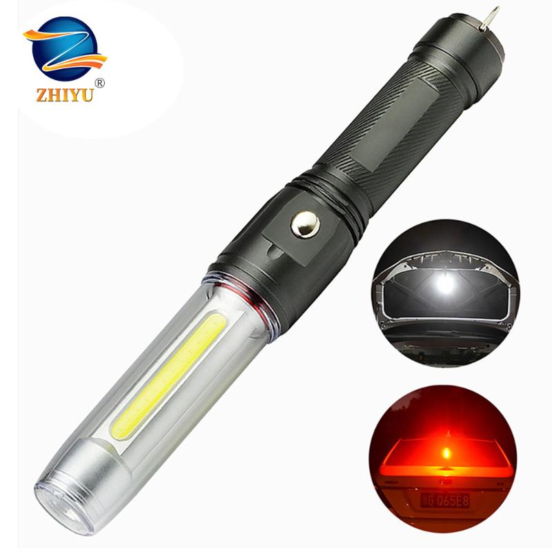 ZHIYU Auto Repair Magnet LED Powerful White Red Light T6 COB Lantern 3 Modes DC Rechargeable Lamp Working Torch Light
ZHIYU Auto Repair Magnet LED Powerful White Red Light T6 COB Lantern 3 Modes DC Rechargeable Lamp Working Torch Light