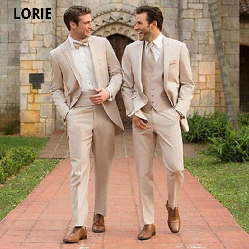 LORIE Champagne Groom Tuxedos Groomsman Suit 2020 Italian Style three-Piece Wedding Prom Party Suits For Men Bridegroom Suits
LORIE Champagne Groom Tuxedos Groomsman Suit 2020 Italian Style three-Piece Wedding Prom Party Suits For Men Bridegroom Suits