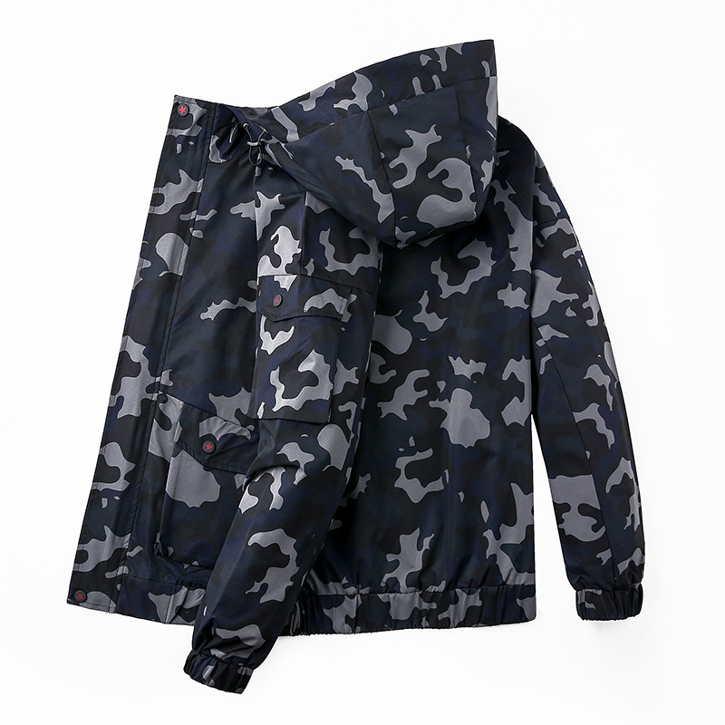 Men's Jackets 2022 Spring Autumn Camouflage Men Polyester Clothes Casual Streetwear Bomber Jacket Plus Big Size 6XL 7XL 8XL