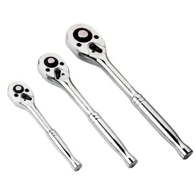 3PCS Heavy Duty Quick Release Ratchet Handle Set 1/4Inch 3/8Inch 1/2Inch
3PCS Heavy Duty Quick Release Ratchet Handle Set 1/4Inch 3/8Inch 1/2Inch