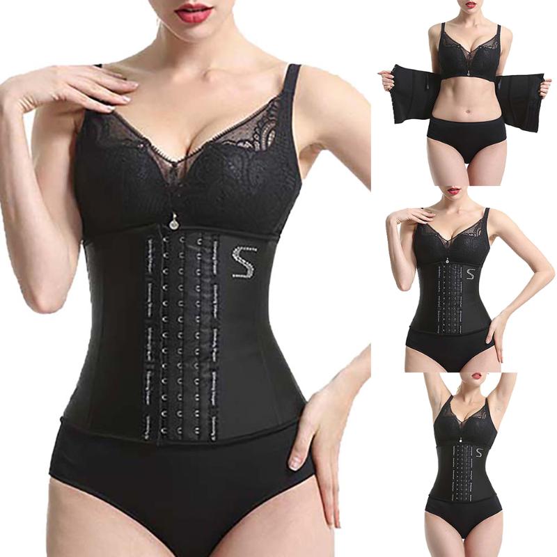 Women Sports Body Shaping Clothes Waist Trainer Latex Cincher Girdles Shapewear Slimming Belt Body Shaper Fitness D30, Black
Women Sports Body Shaping Clothes Waist Trainer Latex Cincher Girdles Shapewear Slimming Belt Body Shaper Fitness D30, Black