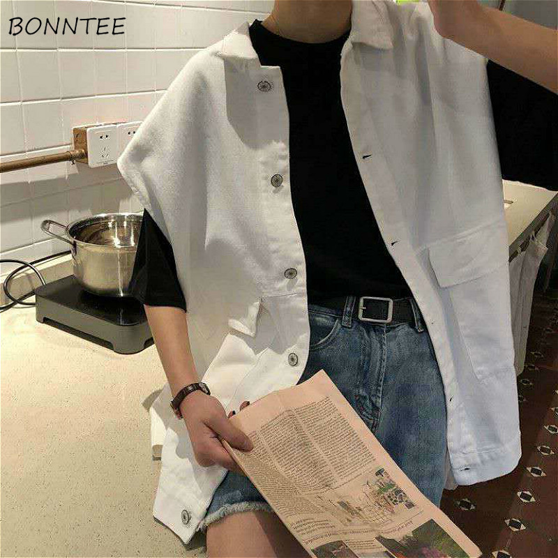 Vests Women BF Style Oversized Sleeveless Summer Chic Cargo Harajuku Teens Street Jacket Denim Harajuku Trendy Couples Outwear, Black
Vests Women BF Style Oversized Sleeveless Summer Chic Cargo Harajuku Teens Street Jacket Denim Harajuku Trendy Couples Outwear, Black