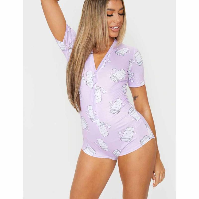 2020 Women Long Sleeve Printed Jumpsuits Casual Clubwear Rompers For Lady Summer Combinaison Femme Pantalon #3, Purple
2020 Women Long Sleeve Printed Jumpsuits Casual Clubwear Rompers For Lady Summer Combinaison Femme Pantalon #3, Purple
