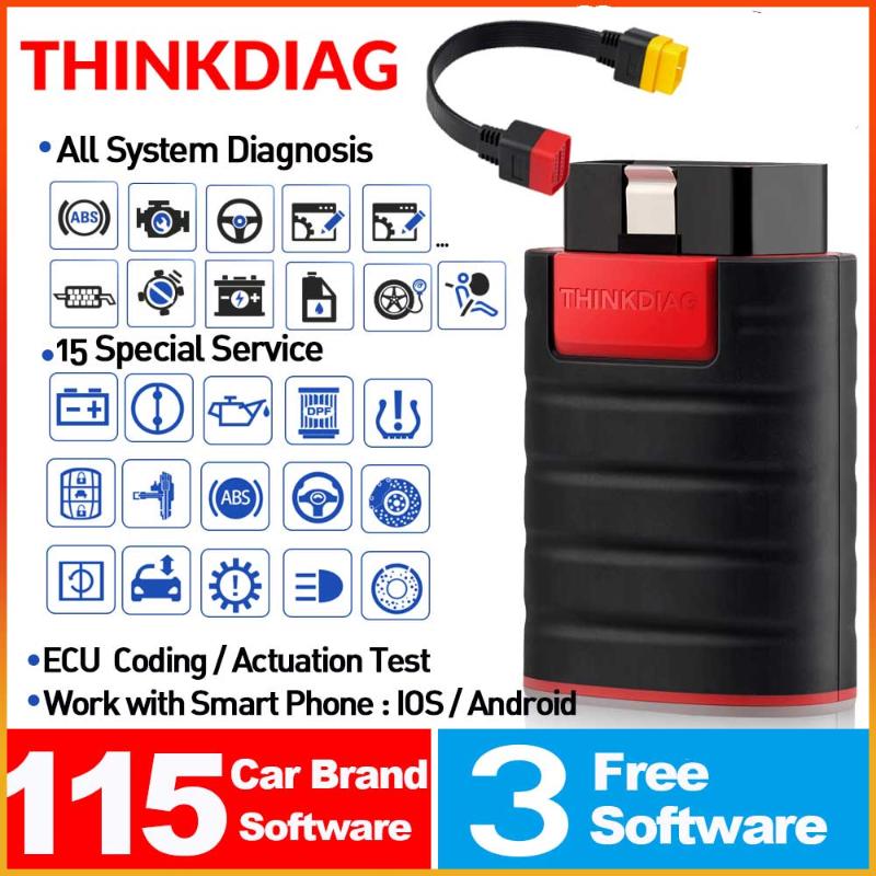 5PCS/LOT Full system OBD2 Diagnostic Tool Thinkdiag PK AP200 Code Reader X431 Scanner With 3 free car software 15 reset services
5PCS/LOT Full system OBD2 Diagnostic Tool Thinkdiag PK AP200 Code Reader X431 Scanner With 3 free car software 15 reset services