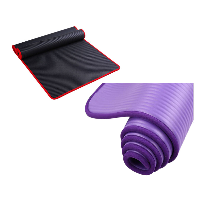 10Mm Thick Non-Slip Yoga Mat Nbr Fitness Pilates Mat Anti-Tearing Edge Beginner Yoga 72x24Inch, Black
10Mm Thick Non-Slip Yoga Mat Nbr Fitness Pilates Mat Anti-Tearing Edge Beginner Yoga 72x24Inch, Black