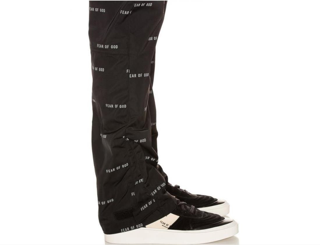 Summer thin print casual pants simple and comfortable high waist elastic strap ankle pants
